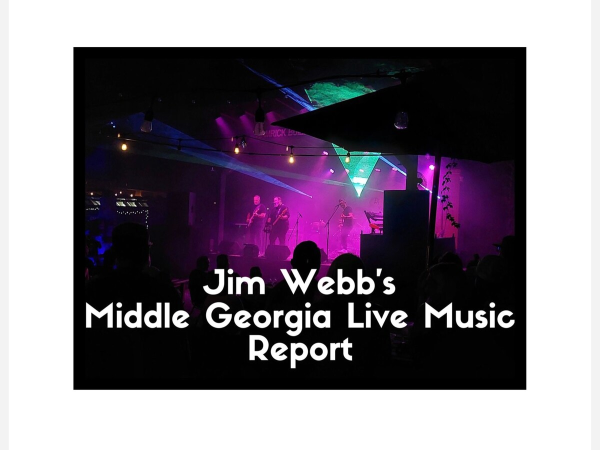 Jim Webb's Middle Georgia Live Music Report: Tuesday, November 11th through Sunday, November 16th