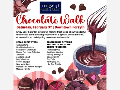 Downtown Forsyth Chocolate Walk