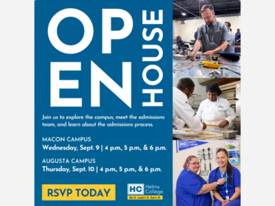 Helms College Macon Open House