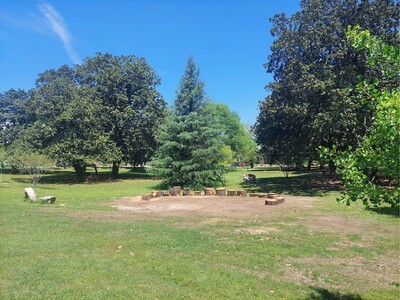 Tattnall Square Park in Macon has an ancient history