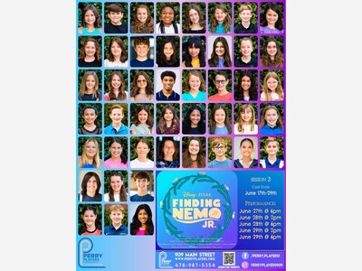 THEATRE: There will be five performances of  Finding Nemo Jr  at Perry Players through June 29th
