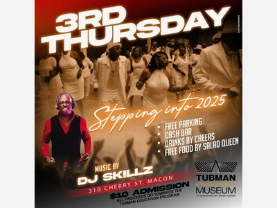 PRESS RELEASE: Tubman Museum is “Partying with a Purpose” in 2025