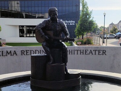 Otis Redding Statue Relocated to Cultural Hub in Downtown Macon
