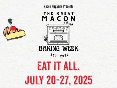 Downtown Macon’s The Great Macon Baking Week Returns for Summer Treats and Local Flavor