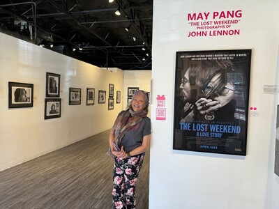 Photographer May Pang Exhibiting Rare Photos of John Lennon this Weekend in Macon
