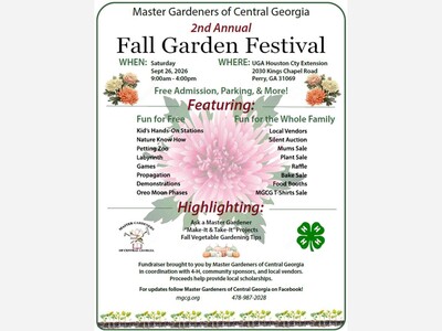 PRESS RELEASE: Fall Garden Festival Family Fun Sept. 26
