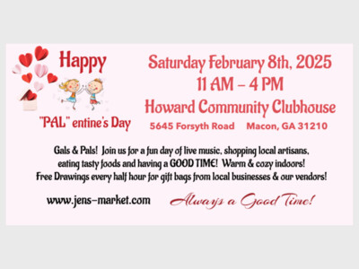 Jen's Market at Howard Community Club