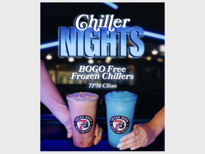 Beat the Heat at 7 Brew's Chiller Nights