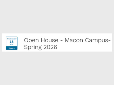 Open House - Helms College Macon