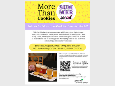 More Than Cookies Summer Social