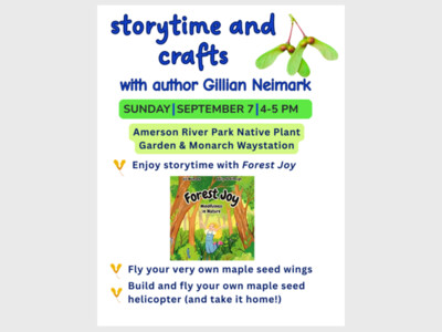 Storytime and Crafts at Amerson Park