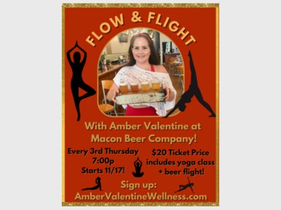 Yoga Flow & Flight at Macon Beer Company!