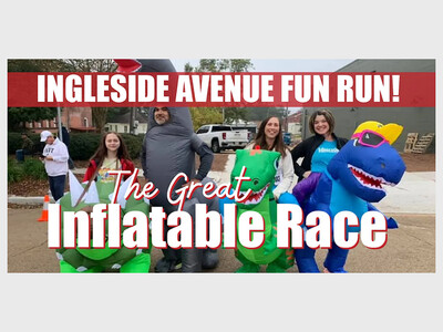 Ingleside Avenue 0.5K Fun Run - The Great Inflatable Race