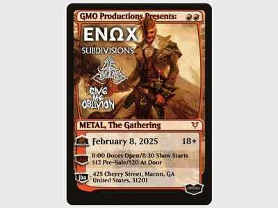 Metal: The Gathering at JBA