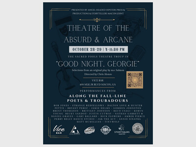 Theatre of the Absurd & Arcane (10/28-29) at Vice Bar
