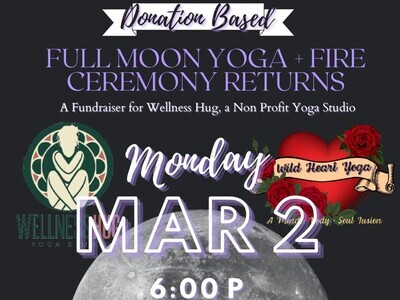 Full Moon Yoga + Fire Ceremony on Coleman Hill